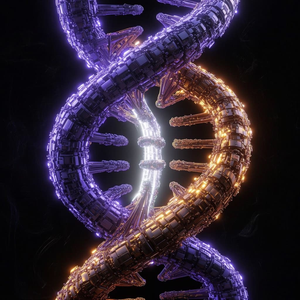 Genetic lineage helix